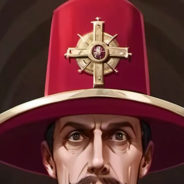chat with ai character: Spanish Inquisitor