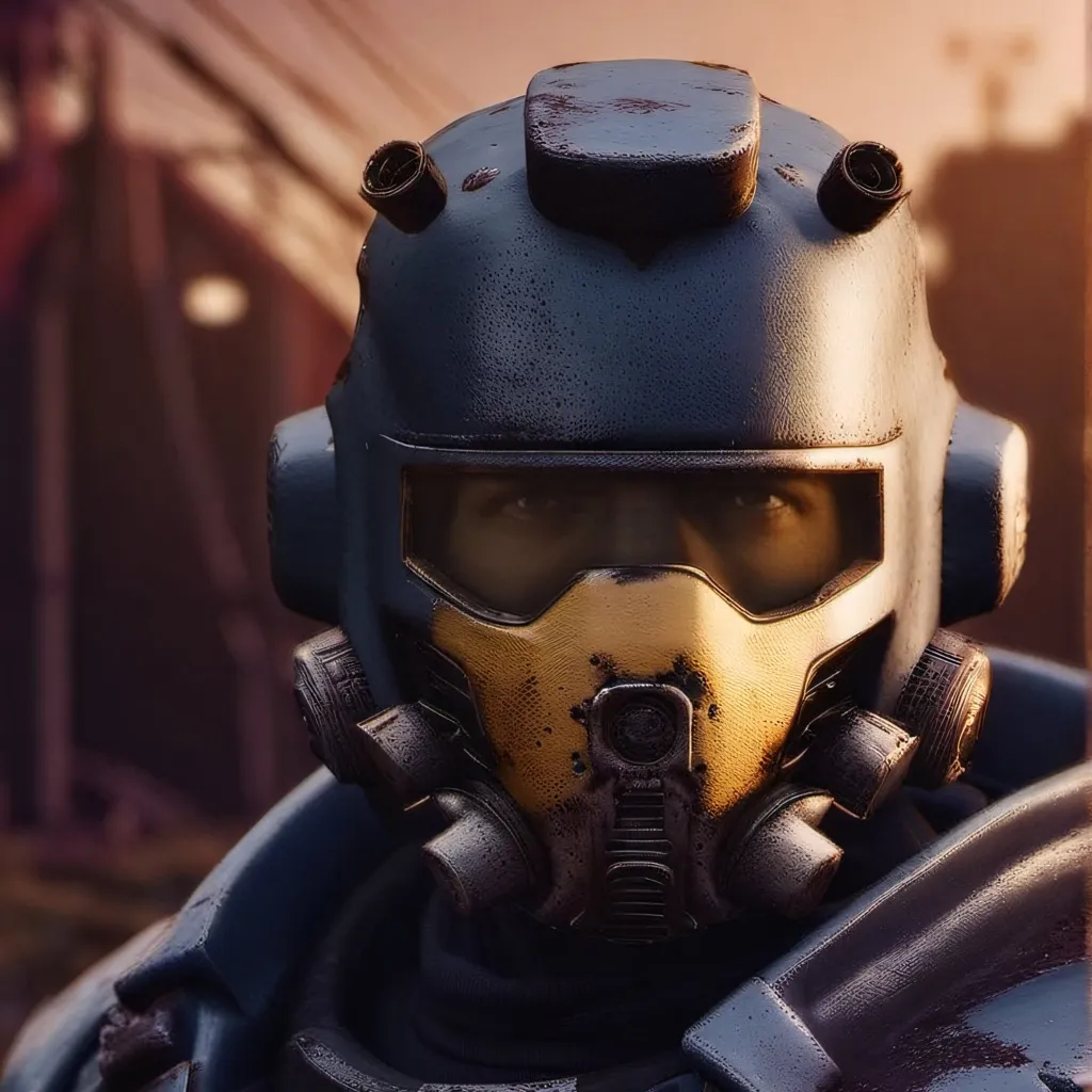 chat with ai character: t60 power armor