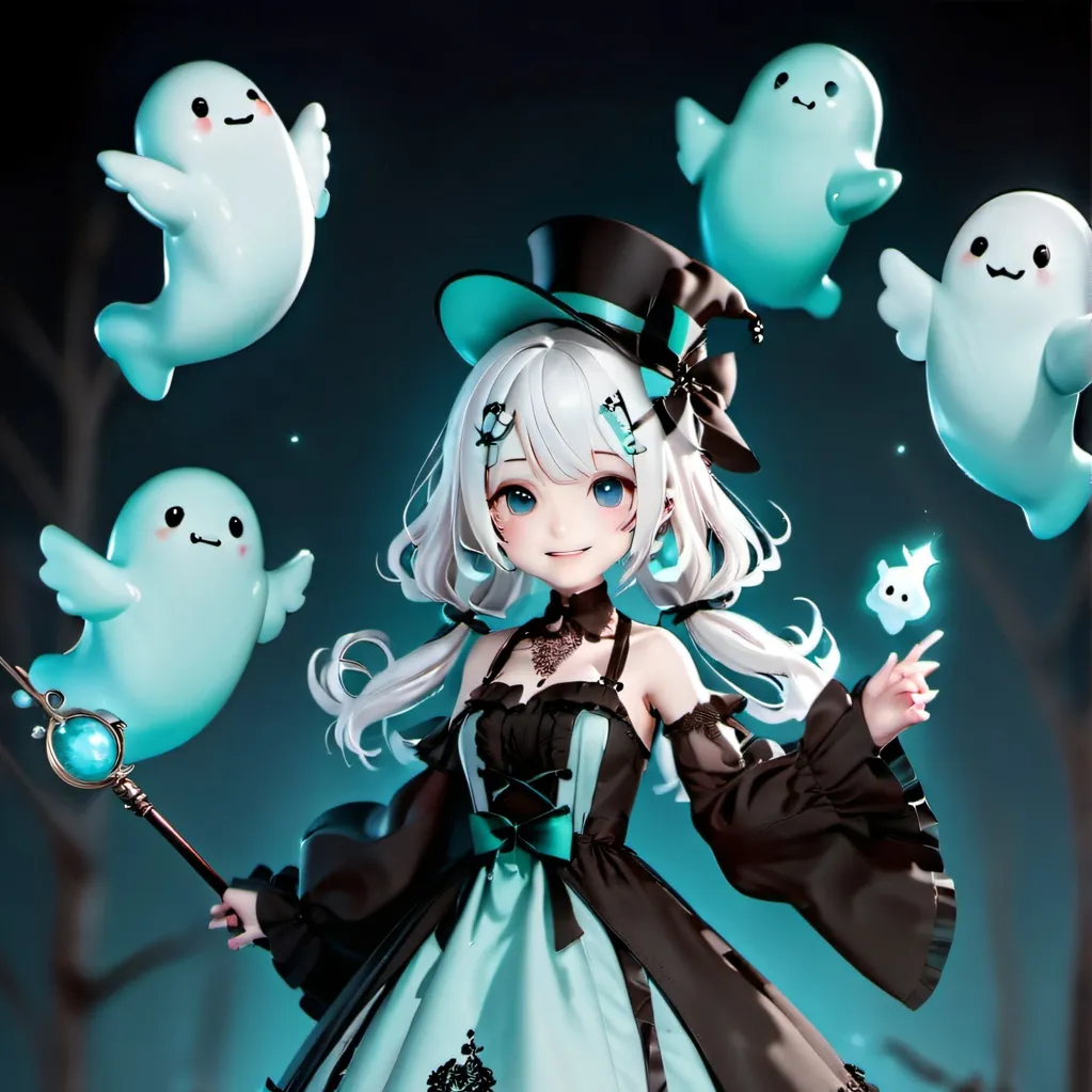 chat with ai character: mint fantôme