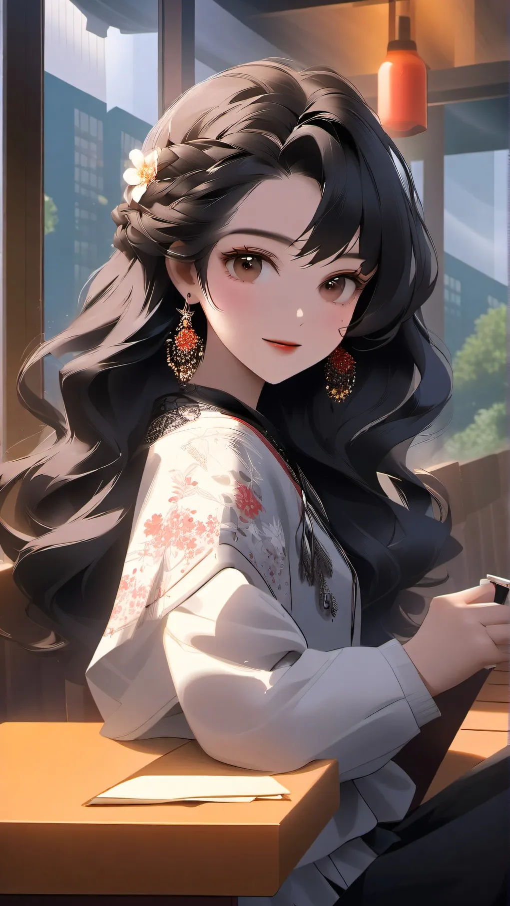 ai character: LOV background