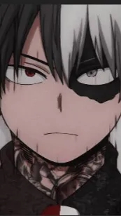 ai character: V! SHOTO TODOROKI background