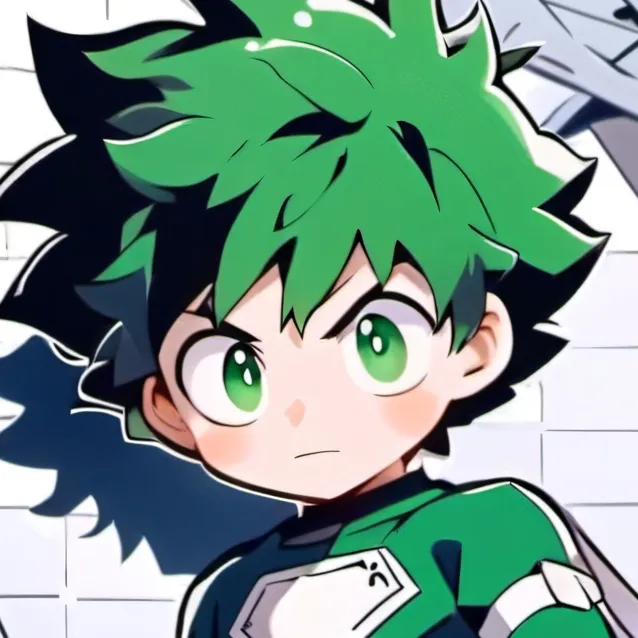chat with ai character: deku