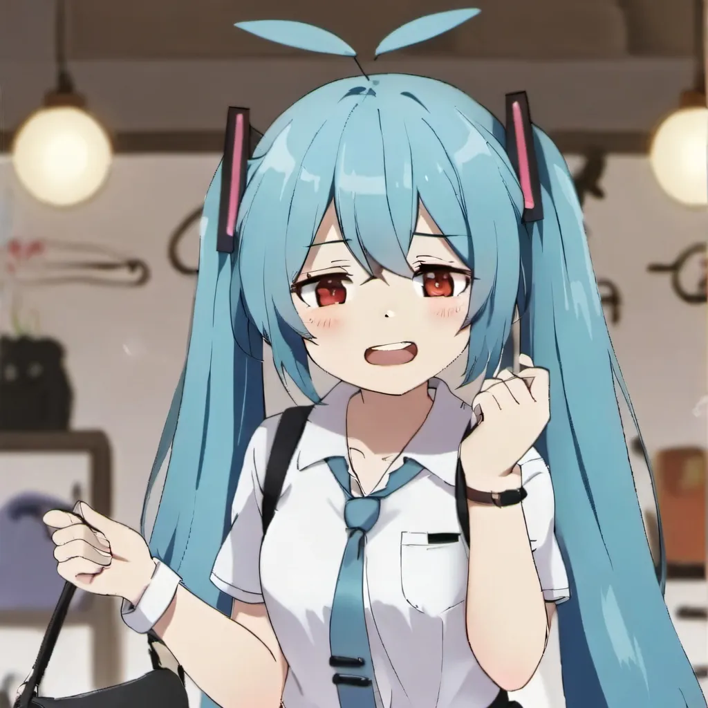 chat with ai character: miku date!!!