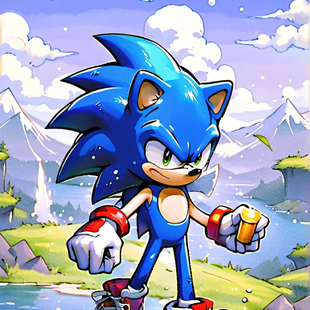 chat with ai character: Sonic the hedgehog