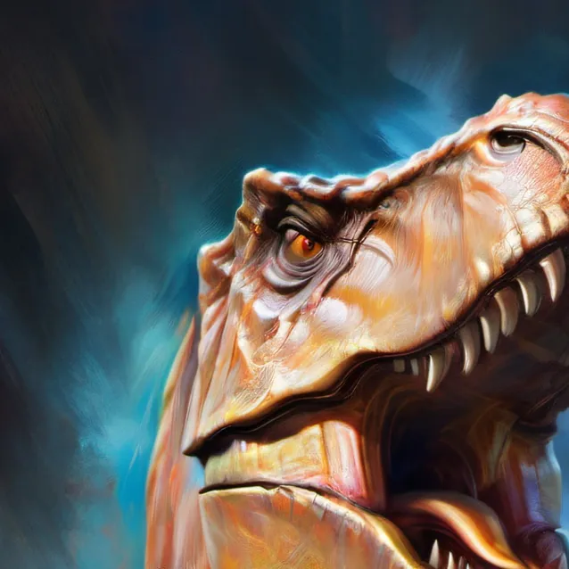 chat with ai character: T-Rex crater