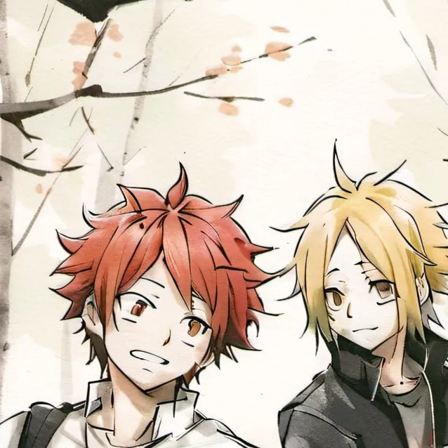 chat with ai character: Denki and kiri