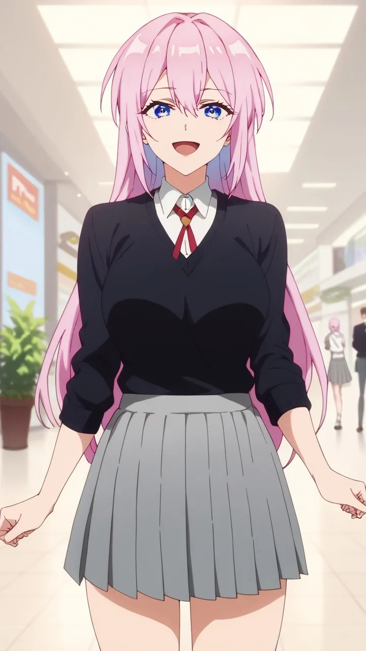 ai character: Shikimori Miyako  background