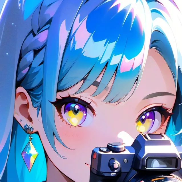 chat with ai character: camera woman