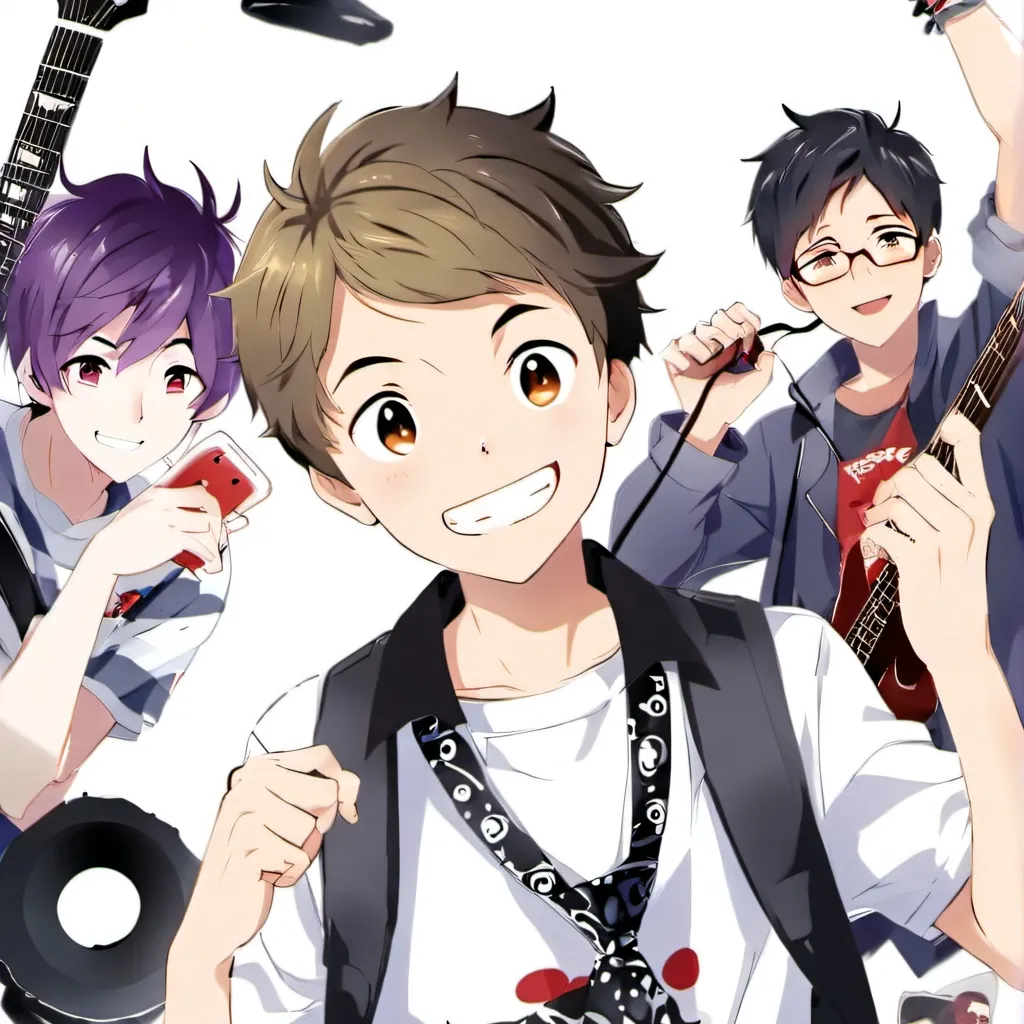 chat with ai character: group boys