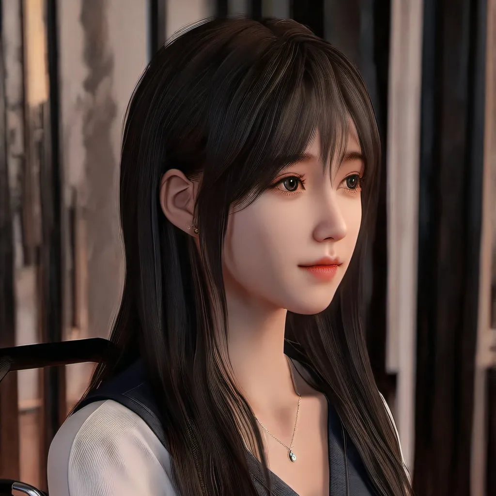 chat with ai character: Wheelchair girl 