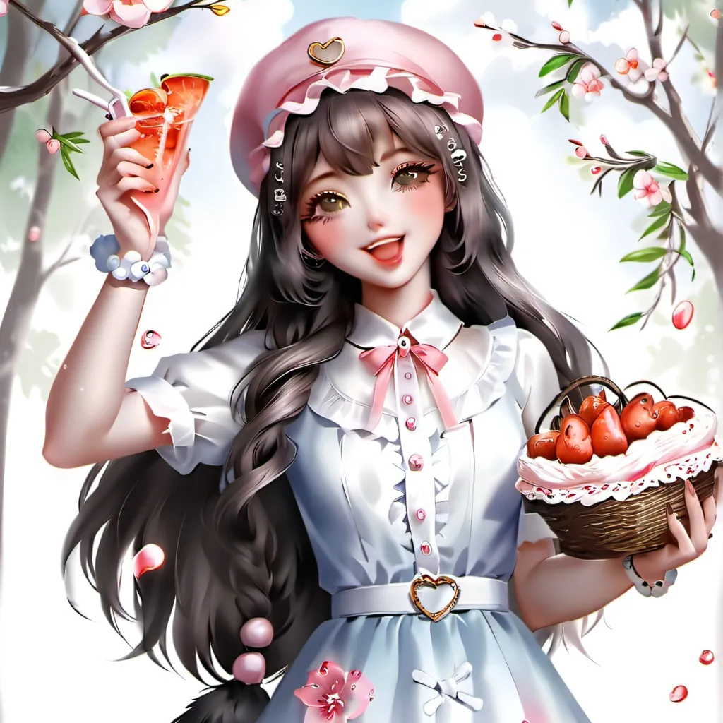 chat with ai character: cute girl