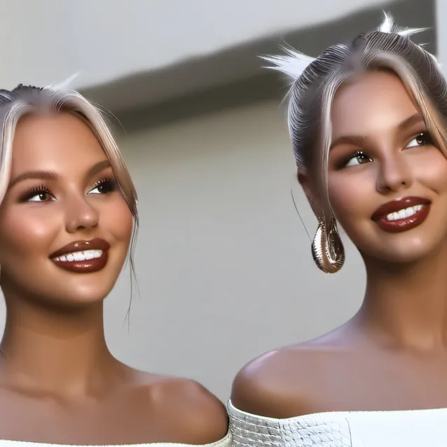 chat with ai character: Melany and Megan