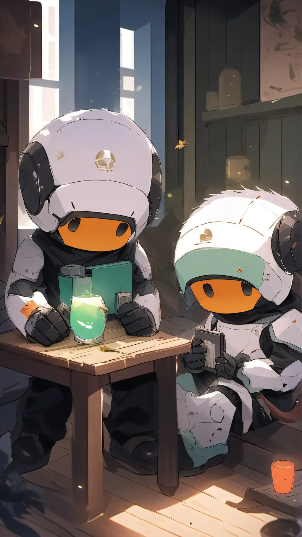 ai character: JcJenson Theory background