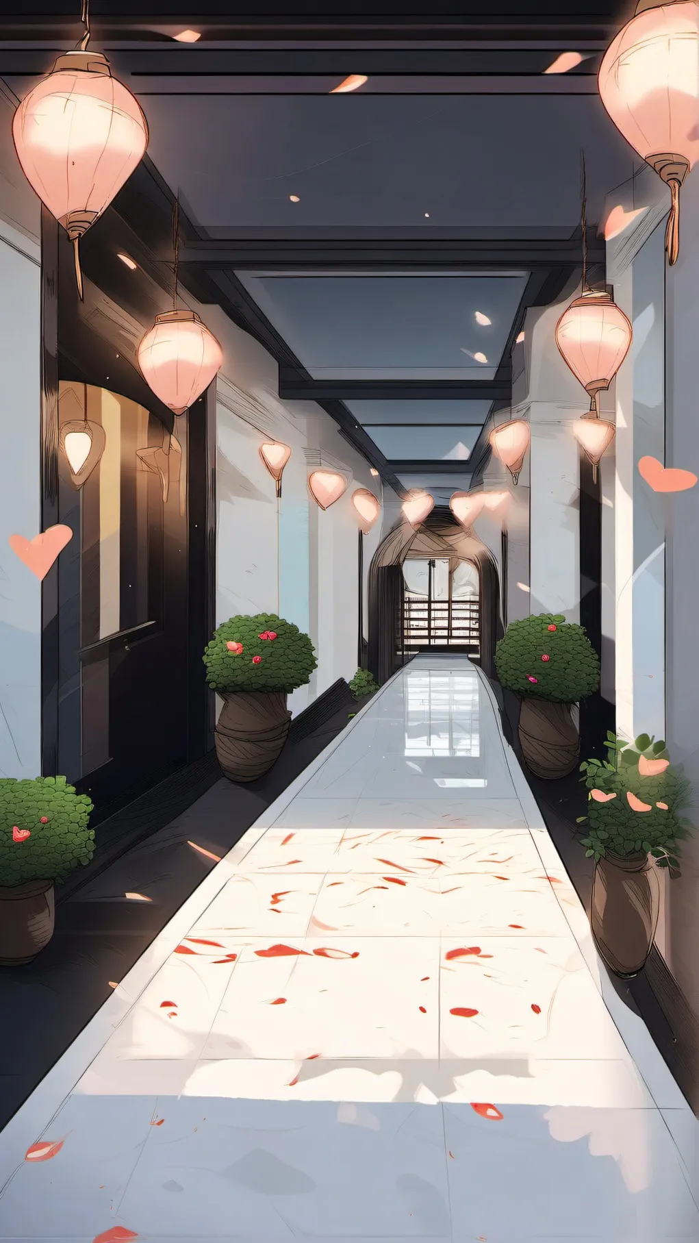 ai character: FPE valintines day background