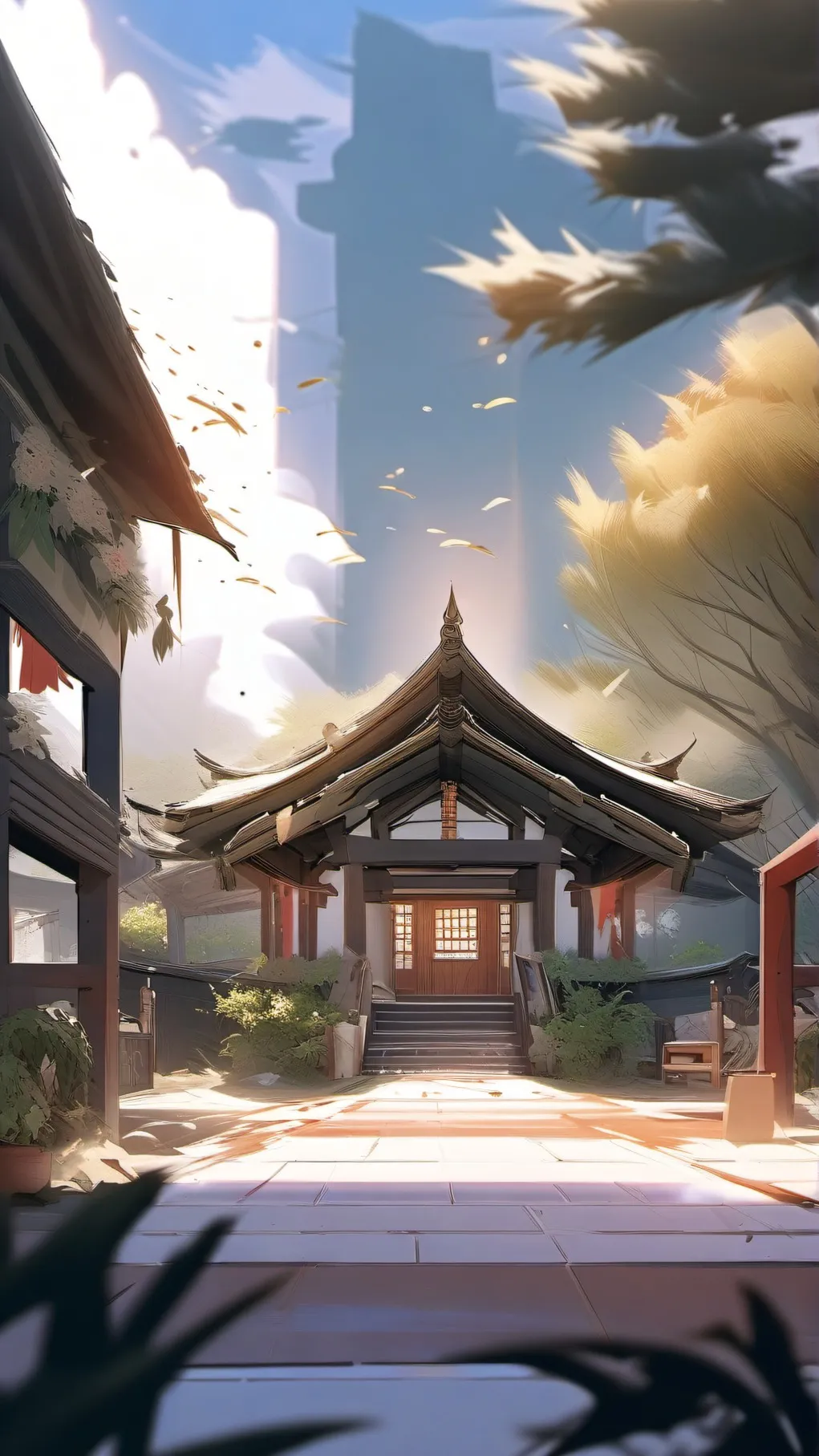 ai character: fpe X the owl hous background