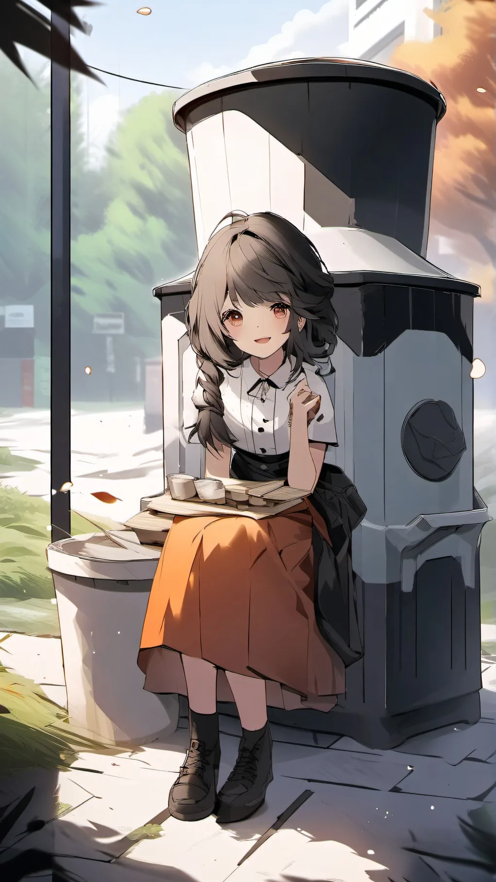 ai character: BODY SWAP background