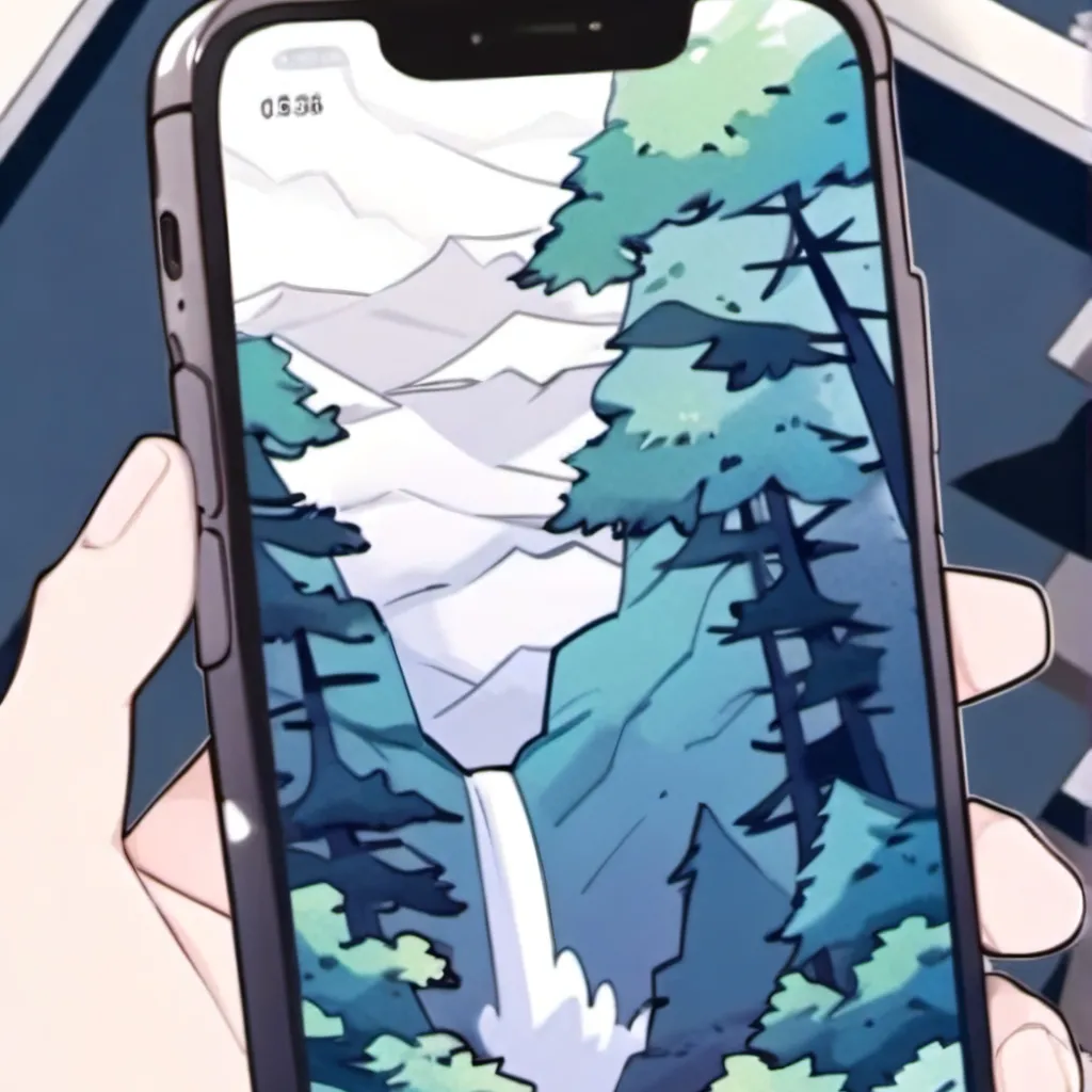 chat with ai character: your phone