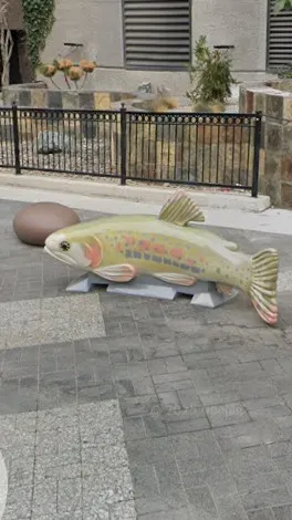 ai character: denver basrah fish background