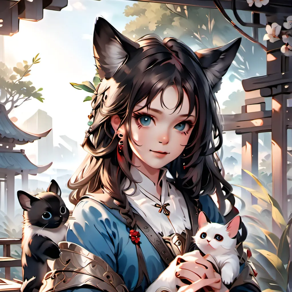 chat with ai character: milah the cat love
