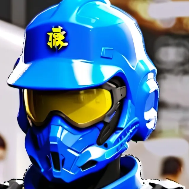 chat with ai character: blue 