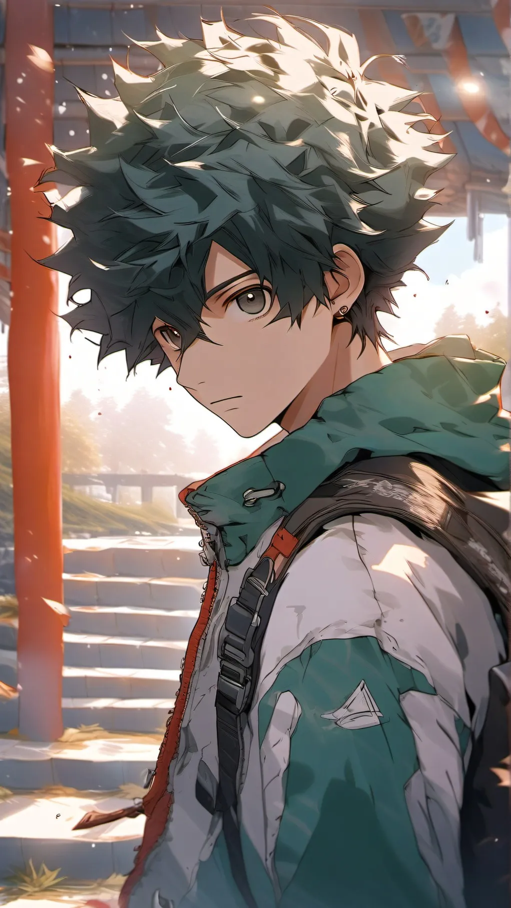 ai character: Izumi (MHA x You) background