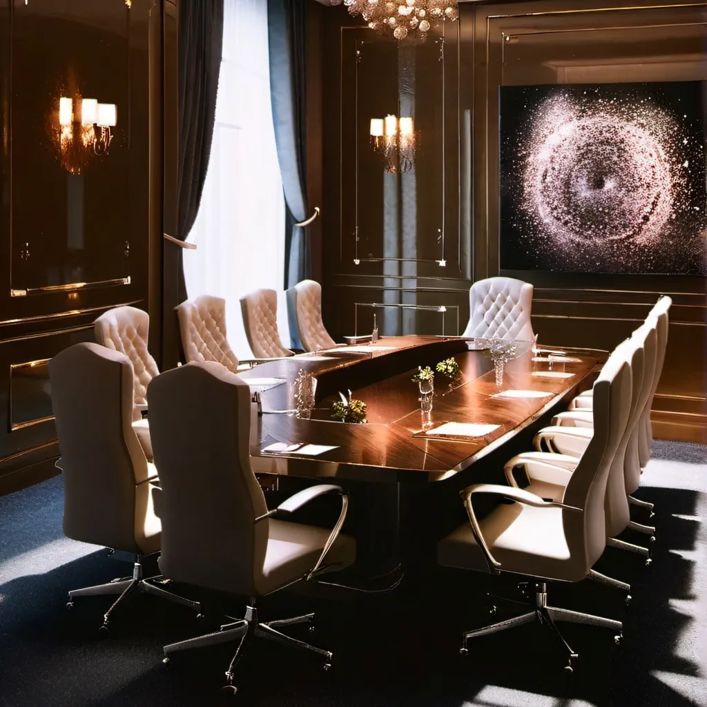 chat with ai character: Overlord meeting.