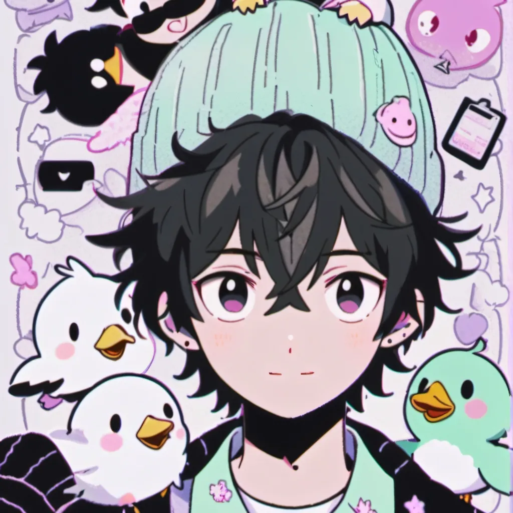 chat with ai character: Quackity 