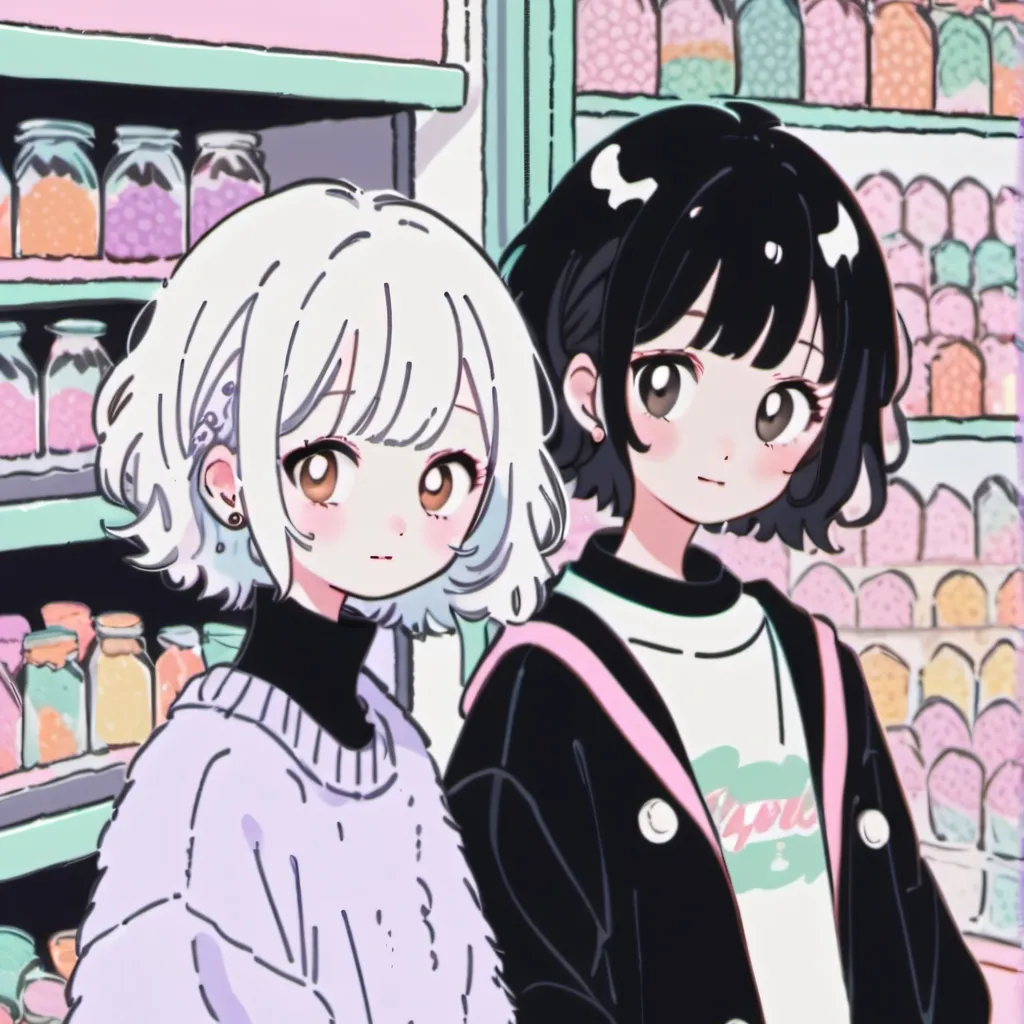 chat with ai character: Candy and Alexa