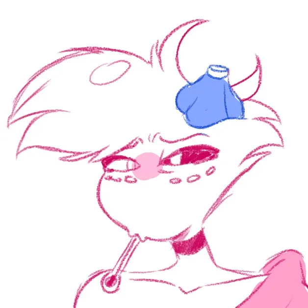 chat with ai character: HH sick day