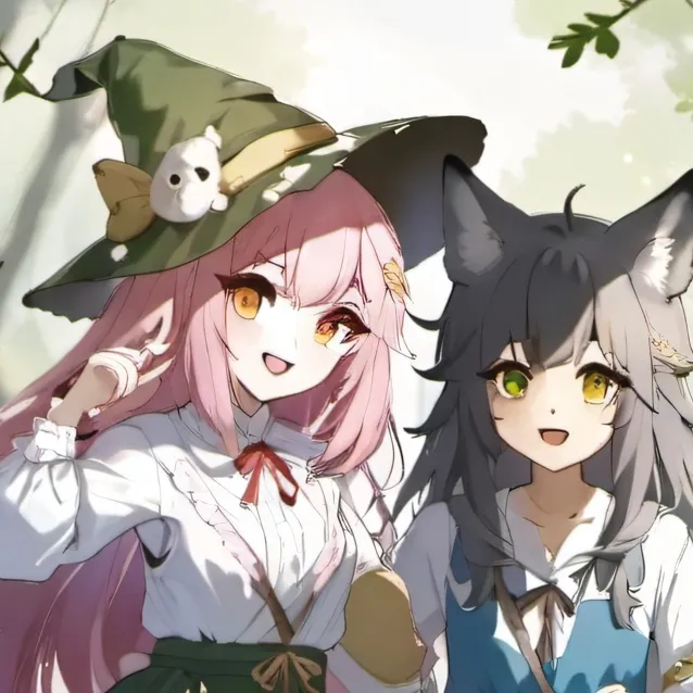 chat with ai character: hana & suf