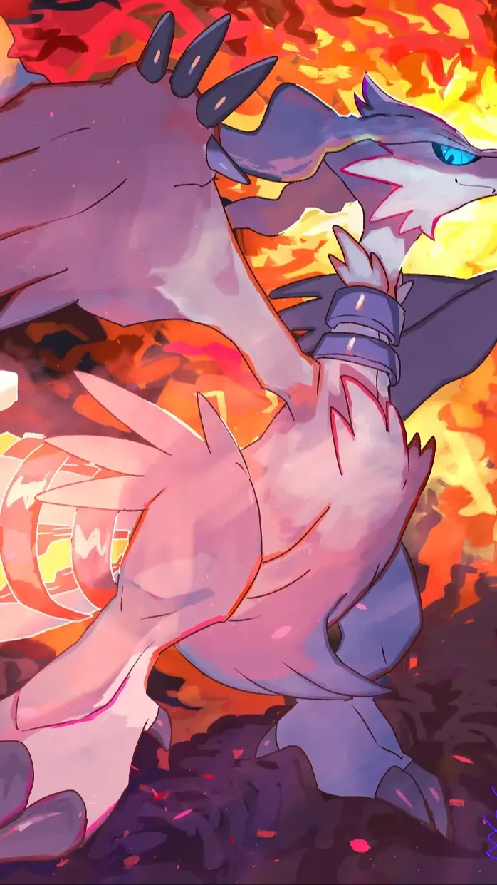 ai character: Reshiram background