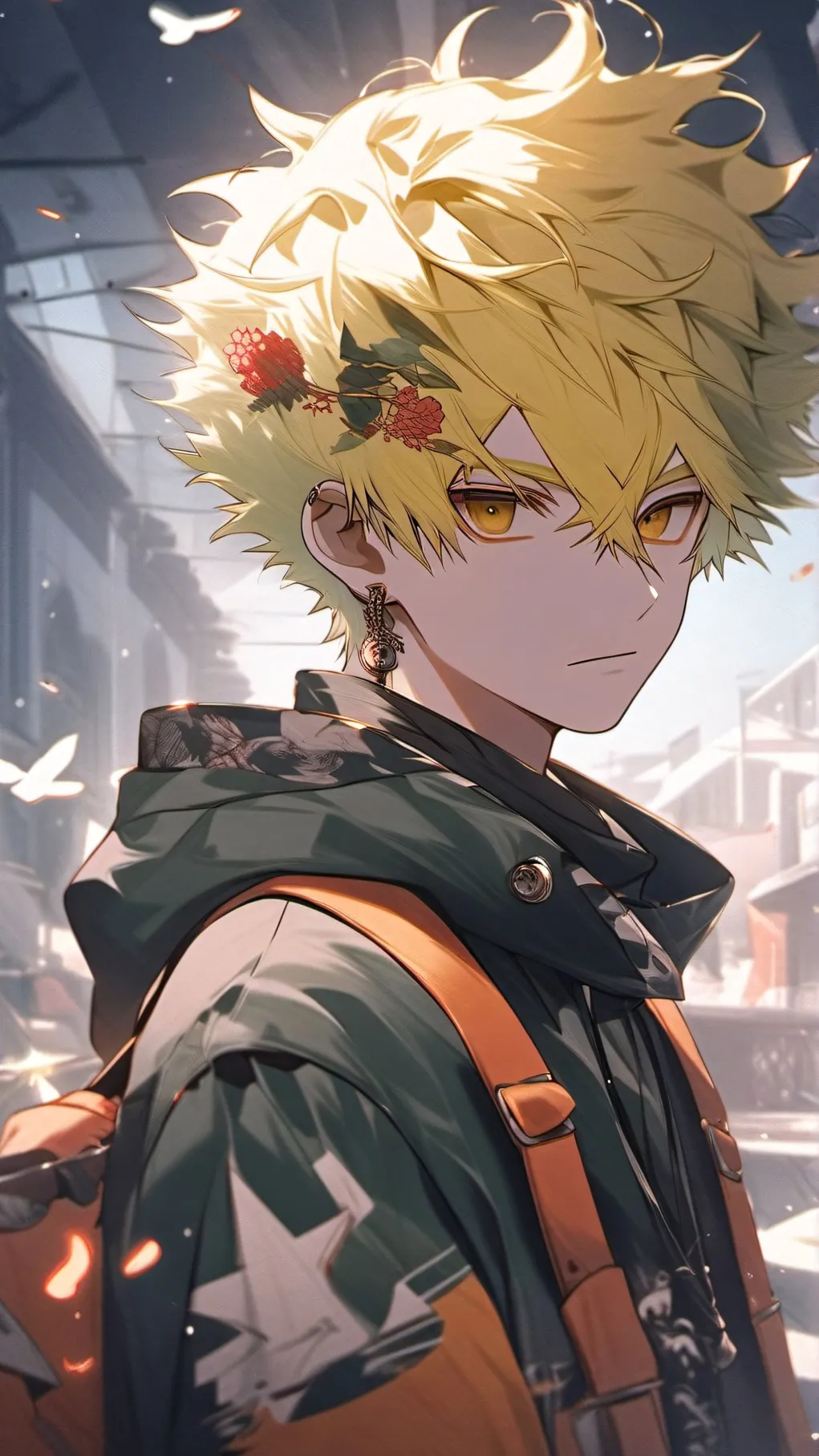 ai character: Sp-free hat background