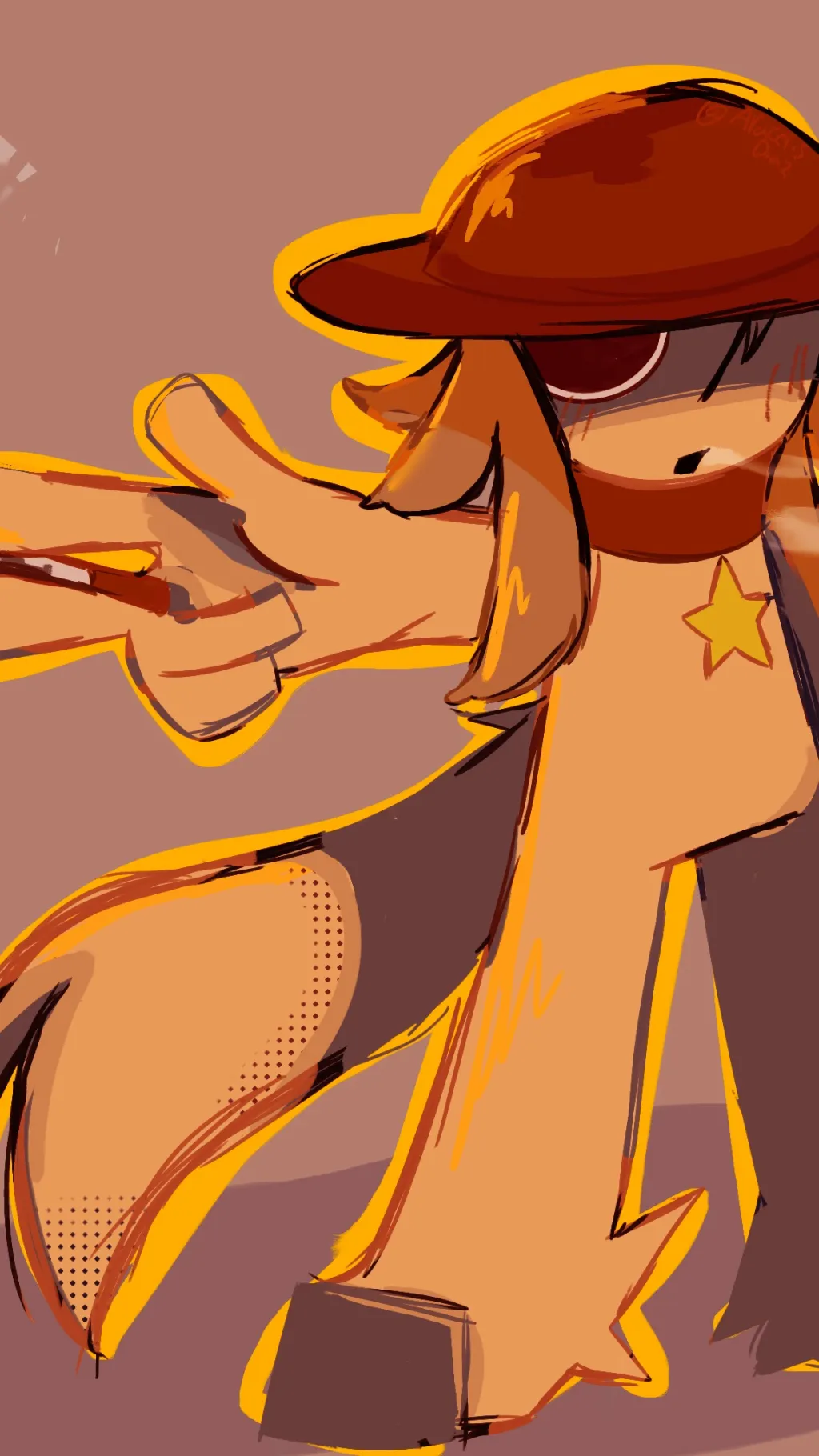 ai character: Tunner 🤠(AU background