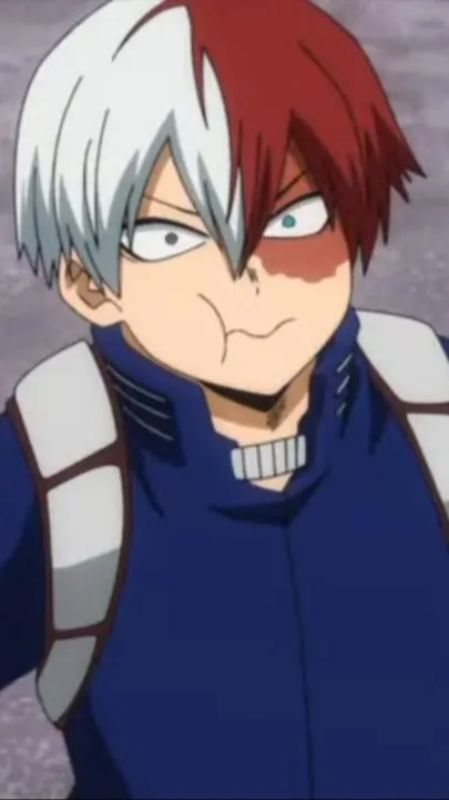 ai character: Shoto Todoroki🧊❄️ background