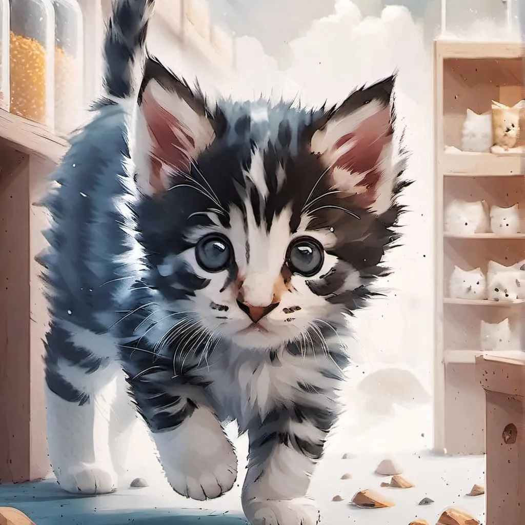 chat with ai character: snowy