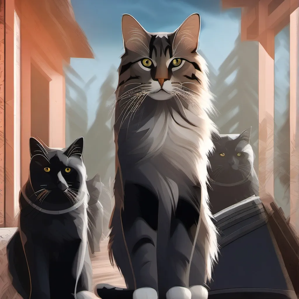 chat with ai character: cat