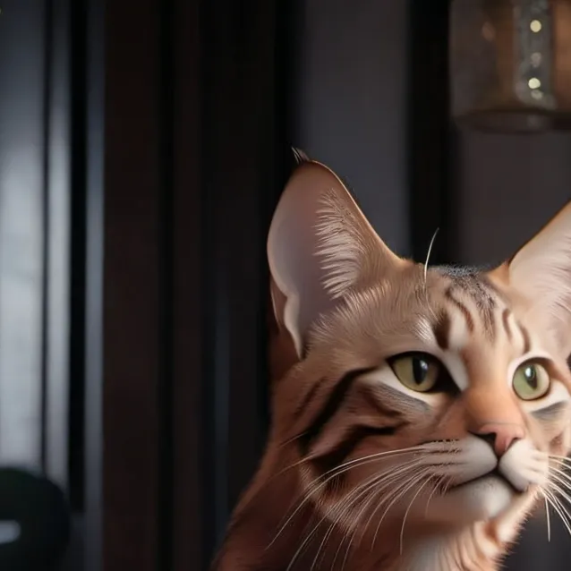 chat with ai character: mama cat and kits