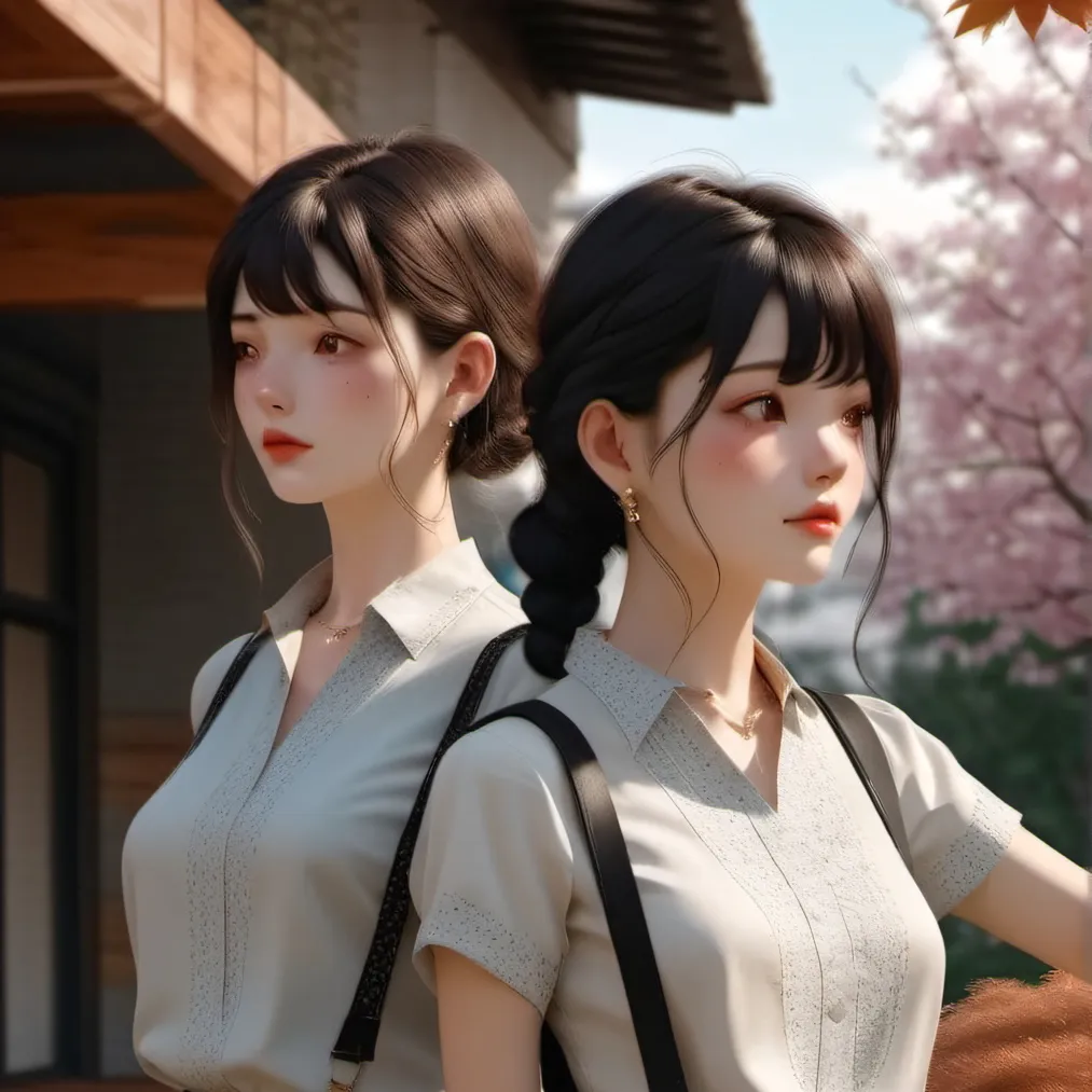 chat with ai character: Lora and Luna