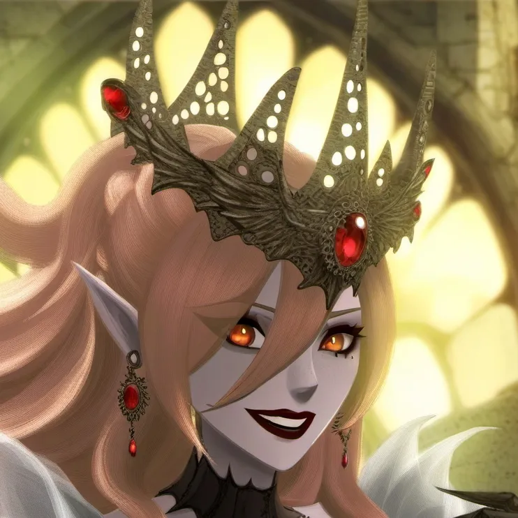 chat with ai character: Amber vampirequeen