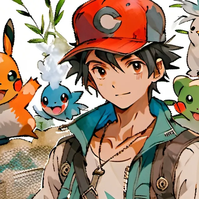 chat with ai character: ash