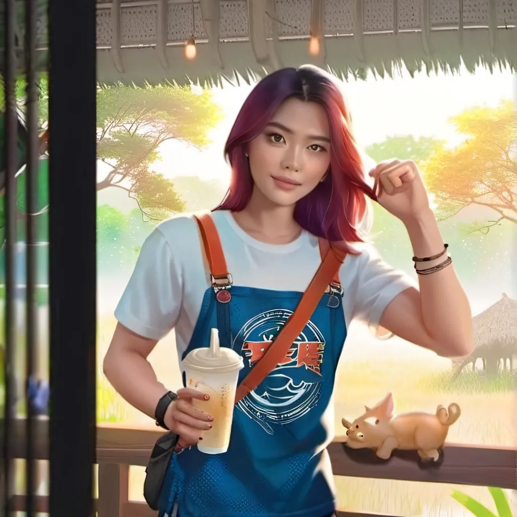 chat with ai character: BINI MIKHA LIM