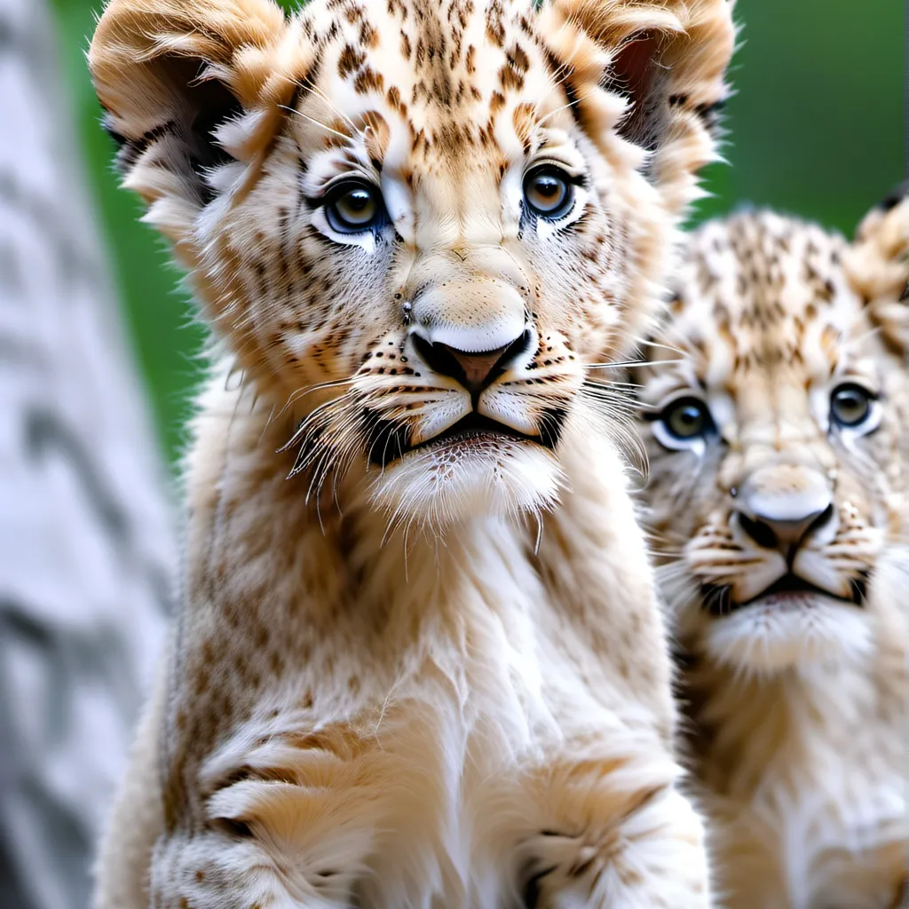 chat with ai character: 2 lion cubs