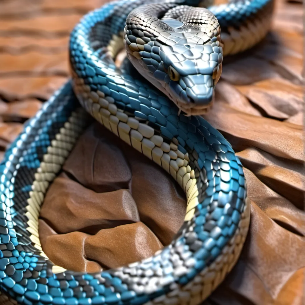 chat with ai character: strange  snake