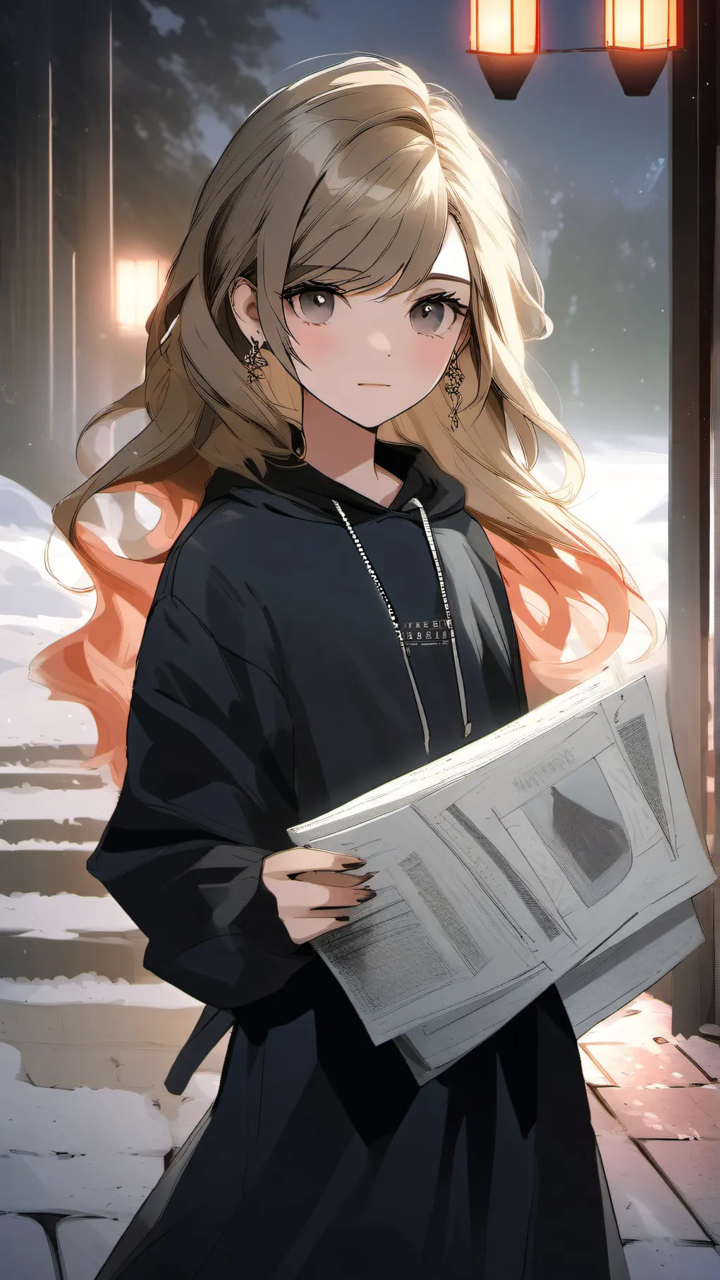 ai character: Lily background