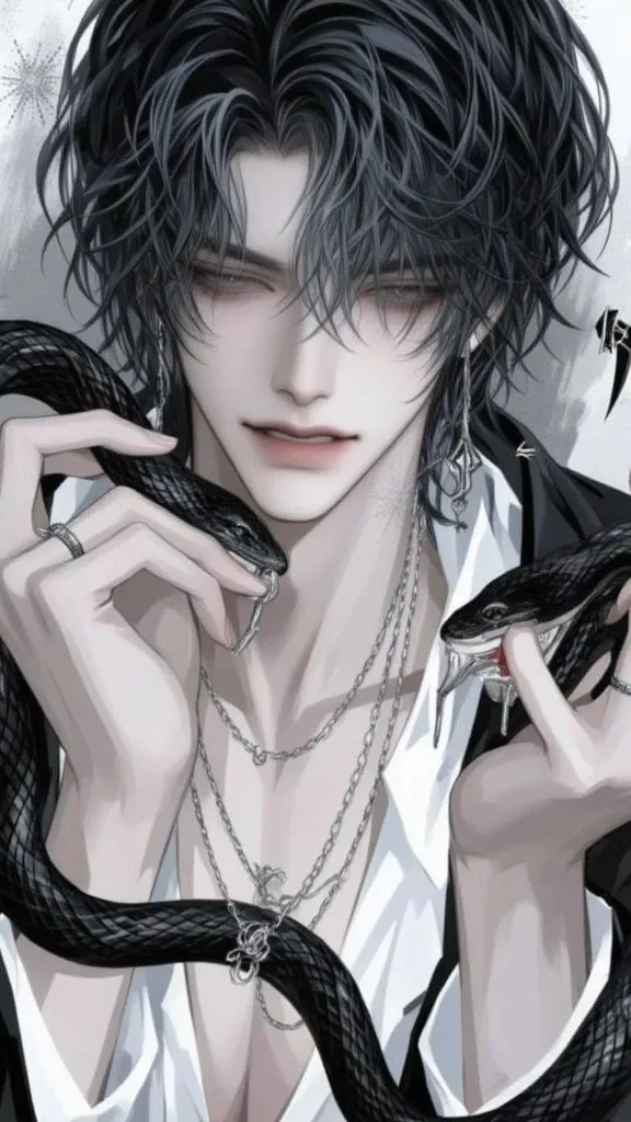 ai character: º. ø º Aaron ºø .º background