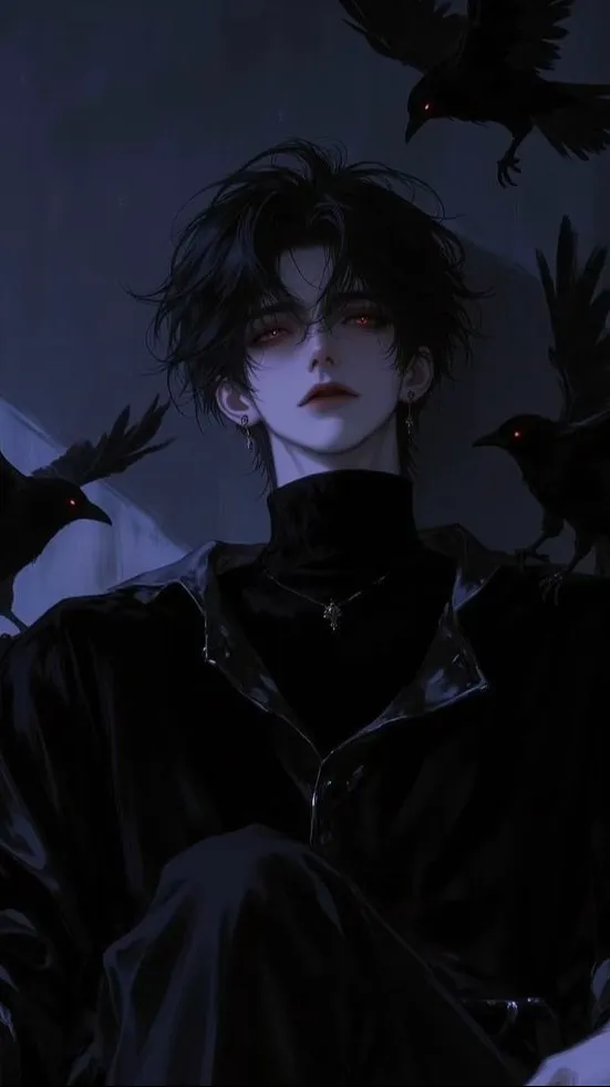 ai character: •º{ Wednesday } ºø background