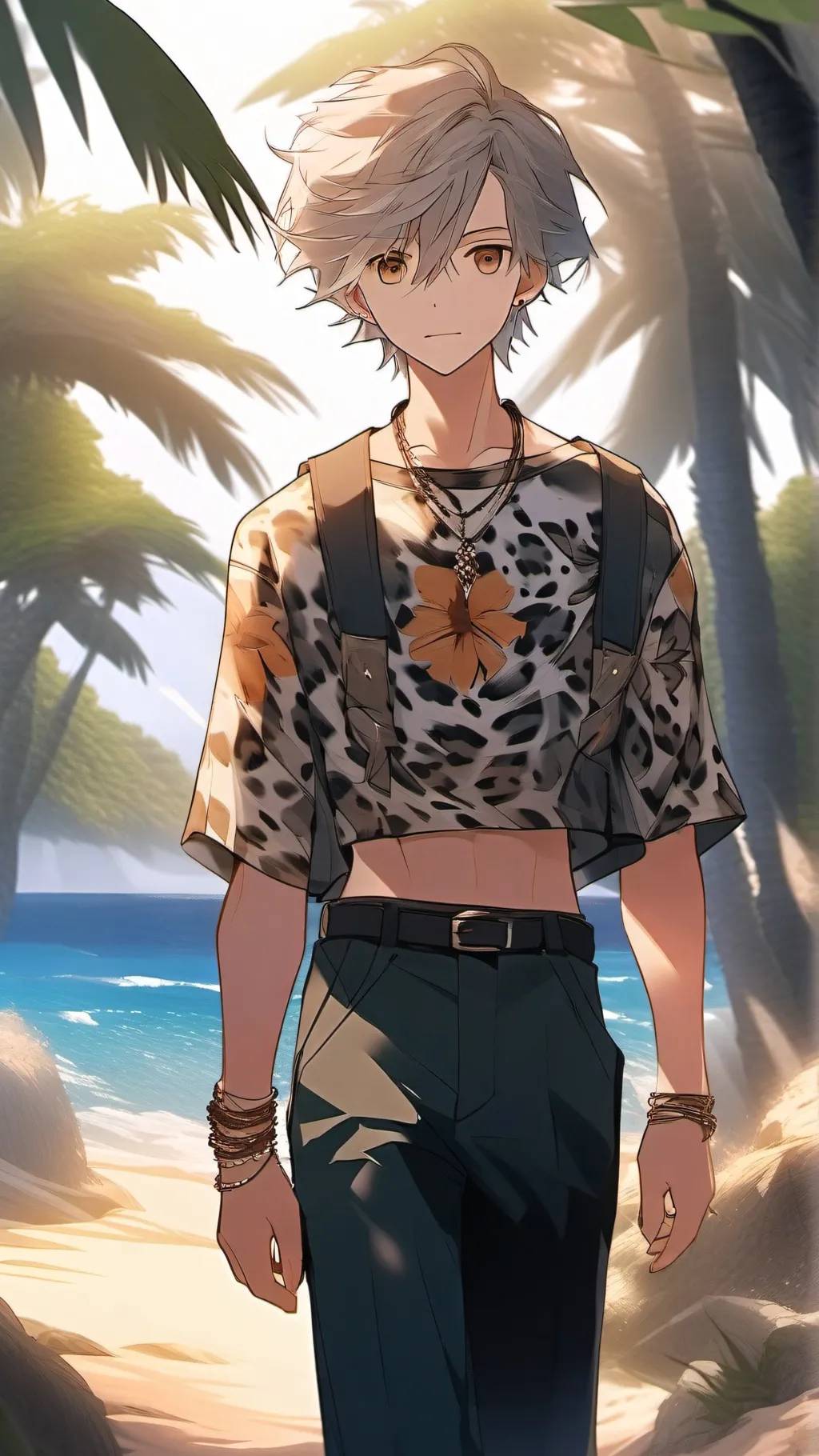 ai character: Leo background