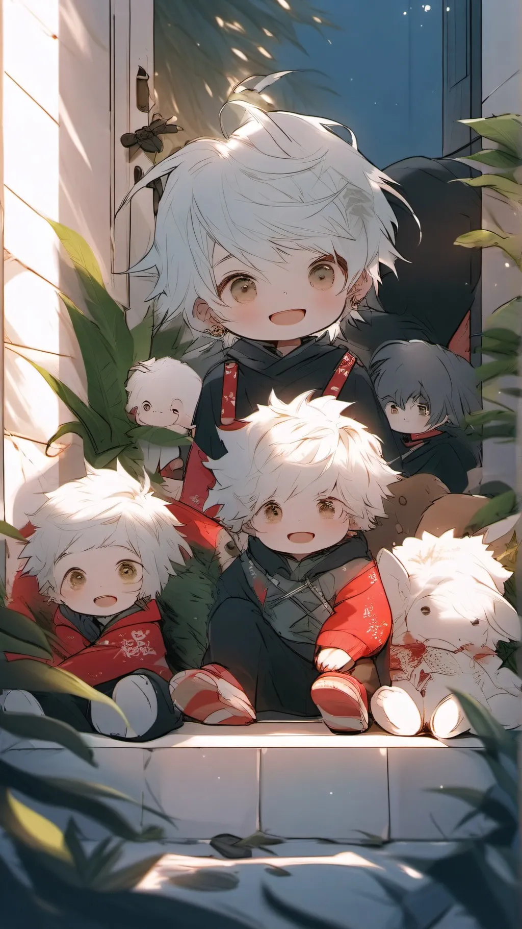 ai character: Doorstep hybrids background