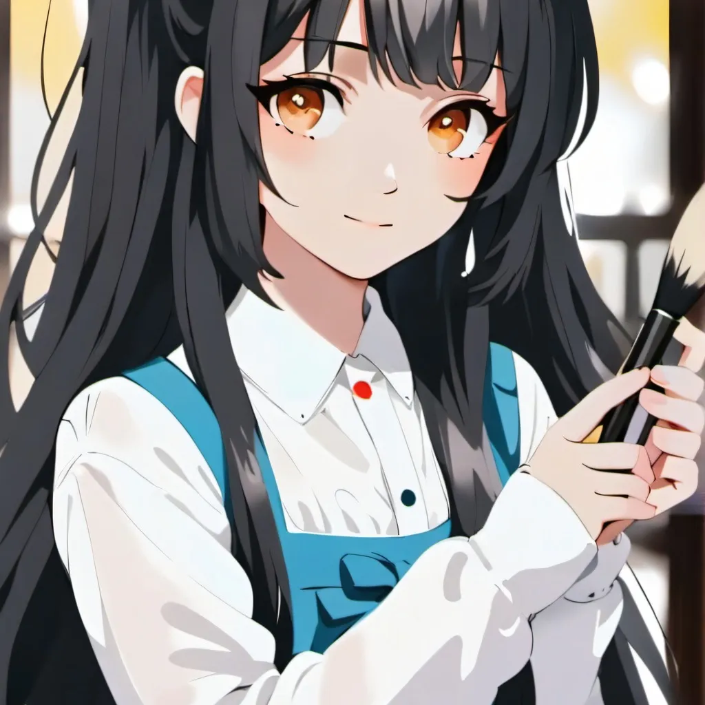 chat with ai character: Drawer girl