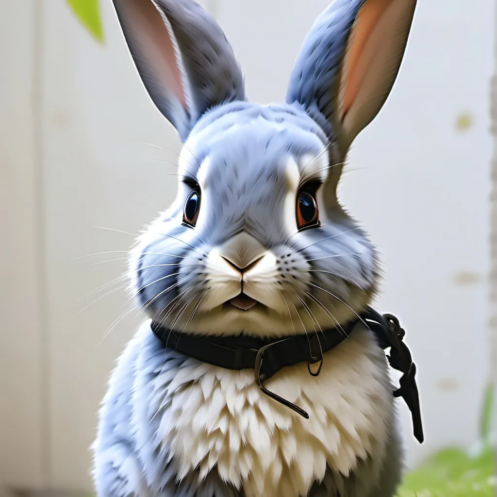 chat with ai character: blue baby bunny